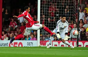 Bristol City V Hull City Prints: Bristol City's Nicky Maynard Denied by Hull City's Adriano Basso in Championship Match