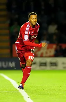 Leicester City V Bristol City Prints: Bristol City's Nicky Maynard Scores Brace in Championship Clash vs