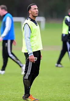 Bristol City's Nicky Maynard in Training at Memorial Stadium, January 2012