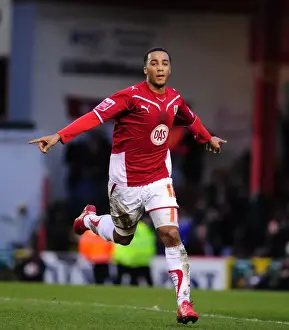Bristol City's Nicky Maynard's Thrilling Goal Celebration vs. Newcastle United (Championship 2010)
