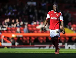 Bristol City V Swindon Town Prints: Bristol City's Nyron Nosworthy in Action against Swindon Town