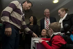 Bristol City V Preston North End Prints: Bristol City's Oskar Pycroft Gathers Donations During Match vs Preston North End