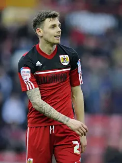 Bristol City's Paul Anderson in Action Against Nottingham Forest, 2013
