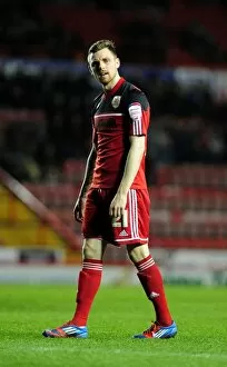 Images Dated 16th April 2013: Bristol City's Paul Anderson in Despair: Team Relegated (April 2013)