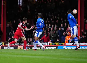 Bristol City's Paul Anderson Scores the Opener Against Peterborough United - Championship Football Match, December 2012