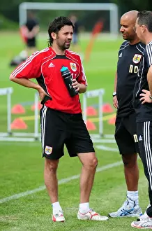 Bristol City's Paul Hartley in Action: Championship Footballer's Intense Pre-Season Training