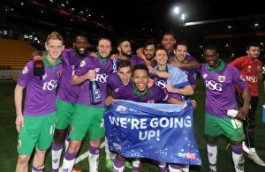 Images Dated 14th April 2015: Bristol City's Promotion Celebration: Sky Bet League One Championship Win