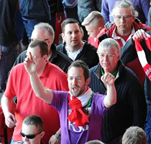 Bristol City's Promotion Celebration: Thrilling Moment at Ashton Gate Stadium (180415)