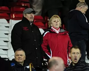 Images Dated 16th April 2013: Bristol City's Relegation Agony: Fans React at Ashton Gate (16-04-2013)