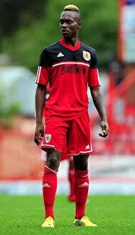 Images Dated 24th September 2012: Bristol City's Ridwan Oluwatobi in Action: U21s Face Ipswich Town in Professional Development