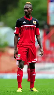 Bristol City U21s V Ipswich Town Prints: Bristol City's Ridwan Oluwatobi in Action: U21s Face Ipswich Town in Professional Development League 2