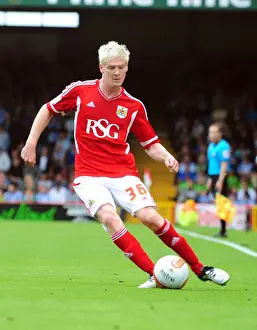 Bristol City V Brighton Prints: Bristol City's Ryan McGivern in Championship Action: Bristol City vs Brighton