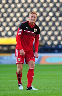 Pre Season Prints: Bristol City's Ryan Taylor in Action at Rugby Park during Kilmarnock vs
