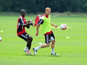 Bristol City's Ryan Taylor: Gearing Up for Intense Football Training