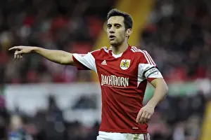 Bristol City's Sam Baldock in Action during League One Match against Stevenage (December 2013)