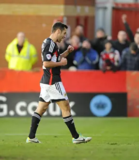 Tamworth V Bristol City Prints: Bristol City's Sam Baldock Celebrates Euphoric FA Cup Goal