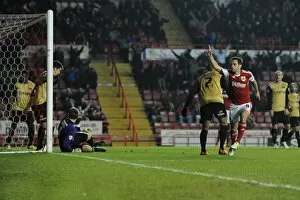Images Dated 26th November 2013: Bristol City's Sam Baldock Celebrates Goal Against Leyton Orient in Sky Bet League One
