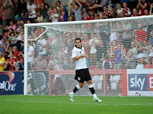 Pre Season Prints: Bristol City's Sam Baldock Celebrates Goal in Pre-Season Victory over Cheltenham Town