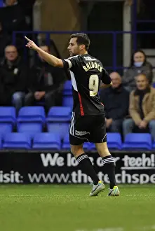 Tranmere Rovers V Bristol City Prints: Bristol City's Sam Baldock Celebrates Goal Against Tranmere in Sky Bet League One