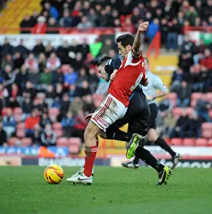 Bristol City's Sam Baldock Foul: Intense Moment in Sky Bet League One Clash Against Stevenage