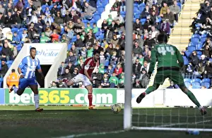Colchester United V Bristol City Prints: Bristol City's Sam Baldock Goes for Glory: Colchester United vs