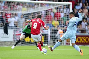 Bristol City's Sam Baldock Goes for Glory: Coventry vs. Bristol City, Sky Bet League One (August 11, 2013)
