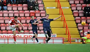 Bristol City V Walsall Prints: Bristol City's Sam Baldock Goes for Glory: A Thrilling Moment from the Bristol City vs