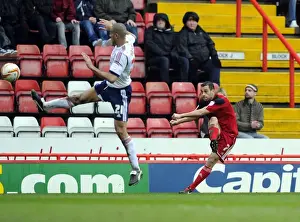 Bristol City V Bolton Wanderers Prints: Bristol City's Sam Baldock Goes for Glory