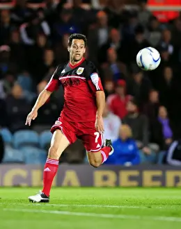 Bristol City's Sam Baldock Misses Chance Against Peterborough United