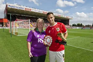 Bristol City's Sam Baldock Receives Golden Boot after Impressive Performance against Colchester United