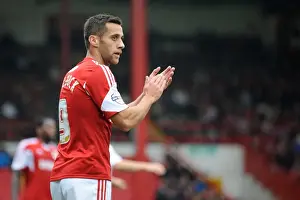 Bristol City's Sam Baldock Scores Against Colchester United in Sky Bet League One (September 2013)