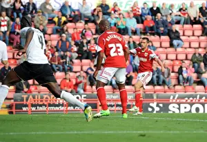 Bristol City V Colchester United Prints: Bristol City's Sam Baldock Scores Equalizer Against Colchester United