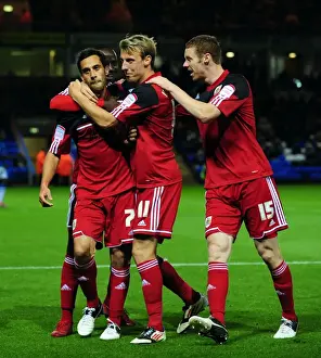 Bristol City's Sam Baldock Scores First Goal Against Peterborough United