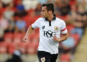 Bristol City's Sam Baldock Scores in Pre-Season Friendly Against Cheltenham Town, July 2014