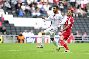 MK Dons V Bristol City Prints: Bristol City's Sam Baldock Scores Second Goal Against Milton Keynes Dons