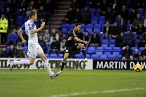 Images Dated 16th November 2013: Bristol City's Sam Baldock Scores Thrilling Goal Against Tranmere in Sky Bet League One