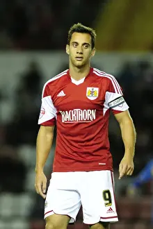 Bristol City V Shrewsbury Town Prints: Bristol City's Sam Baldock Scores Thrilling Goal: Sky Bet League One Drama at Ashton Gate vs