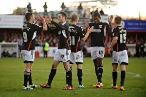 Tamworth Prints: Bristol City's Sam Baldock Scores the Winning Goal in FA Cup Second Round against Tamworth