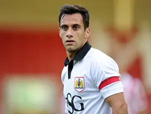 Pre Season Prints: Bristol City's Sam Baldock Scores the Winning Goal in Pre-Season Victory Over Cheltenham Town (July 2014)