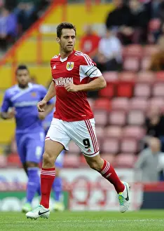 Bristol City V Wolves Prints: Bristol City's Sam Baldock Scores Against Wolves at Ashton Gate, August 17, 2013