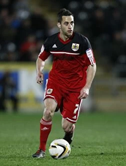 Images Dated 19th April 2013: Bristol City's Sam Baldock Takes A Shot Against Hull City, Championship Match, 2013