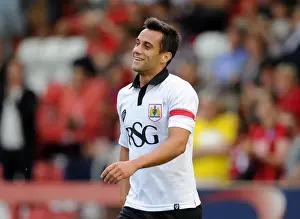 Bristol City's Sam Baldock in Triumph: A Celebration of His Goal Against Cheltenham Town (2014)
