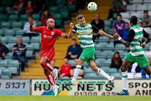 Images Dated 16th July 2016: Bristol City's Samuel Armenteros in Action during Pre-Season Friendly against Yeovil Town (2016)
