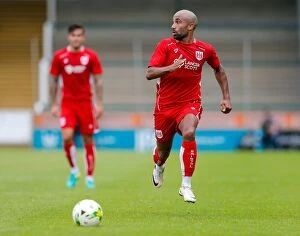 Images Dated 16th July 2016: Bristol City's Samuel Armenteros in Action during Pre-Season Friendly against Yeovil Town, July 2016