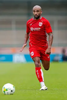 League Two Prints: Bristol City's Samuel Armenteros in Action against Yeovil Town (16.07.2016)