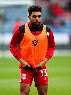Huddersfield Town V Bristol City Prints: Bristol City's Scott Golbourne Warming Up Ahead of Huddersfield Town Clash (10.12.16)