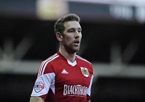 Bristol City's Scott Wagstaff in Action against Stevenage