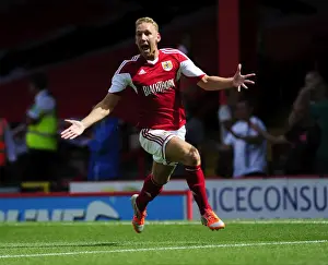 Bristol City's Scott Wagstaff Scores the Opener: Bristol City vs Bradford City, Sky Bet League One, 2013
