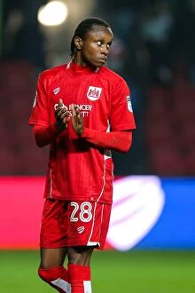 Images Dated 25th October 2016: Bristol City's Shawn McCoulsky Displays Frustration After 1-2 Loss to Hull City