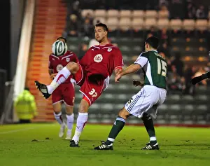 Bristol City V Plymouth Argyle Prints: Bristol City's Stefan Maierhofer in Action: Championship Clash against Plymouth Argyle